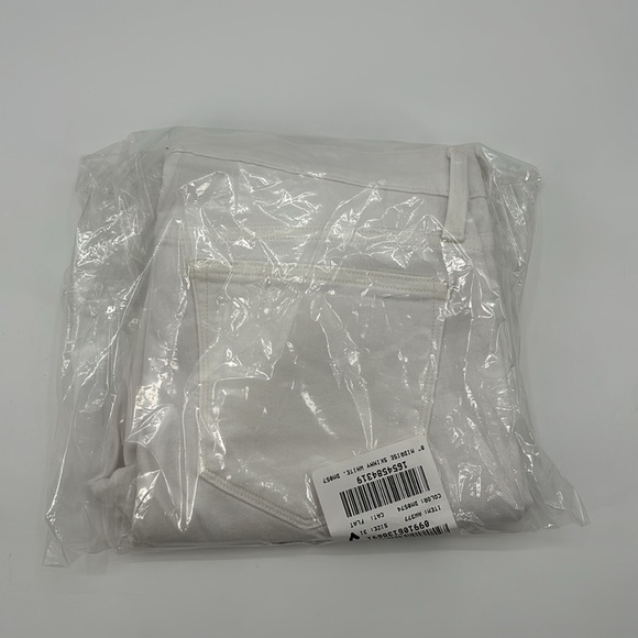 J Crew Factory 8"-rise white skinny jean in signature stretch size 31 NWT AW377 - Picture 10 of 11